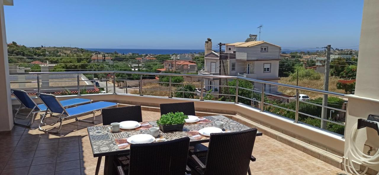 House,1000M From Beach Lagoníszi Kültér fotó
